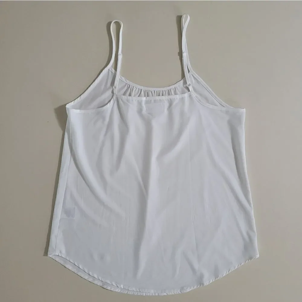 Time and Tru White Camisole Tank Top - Picture 11 of 11
